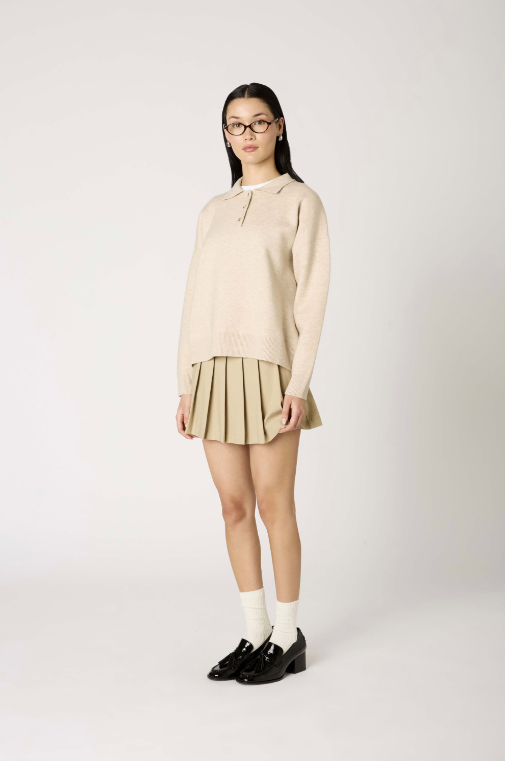 Marlowe Sweater in Oat