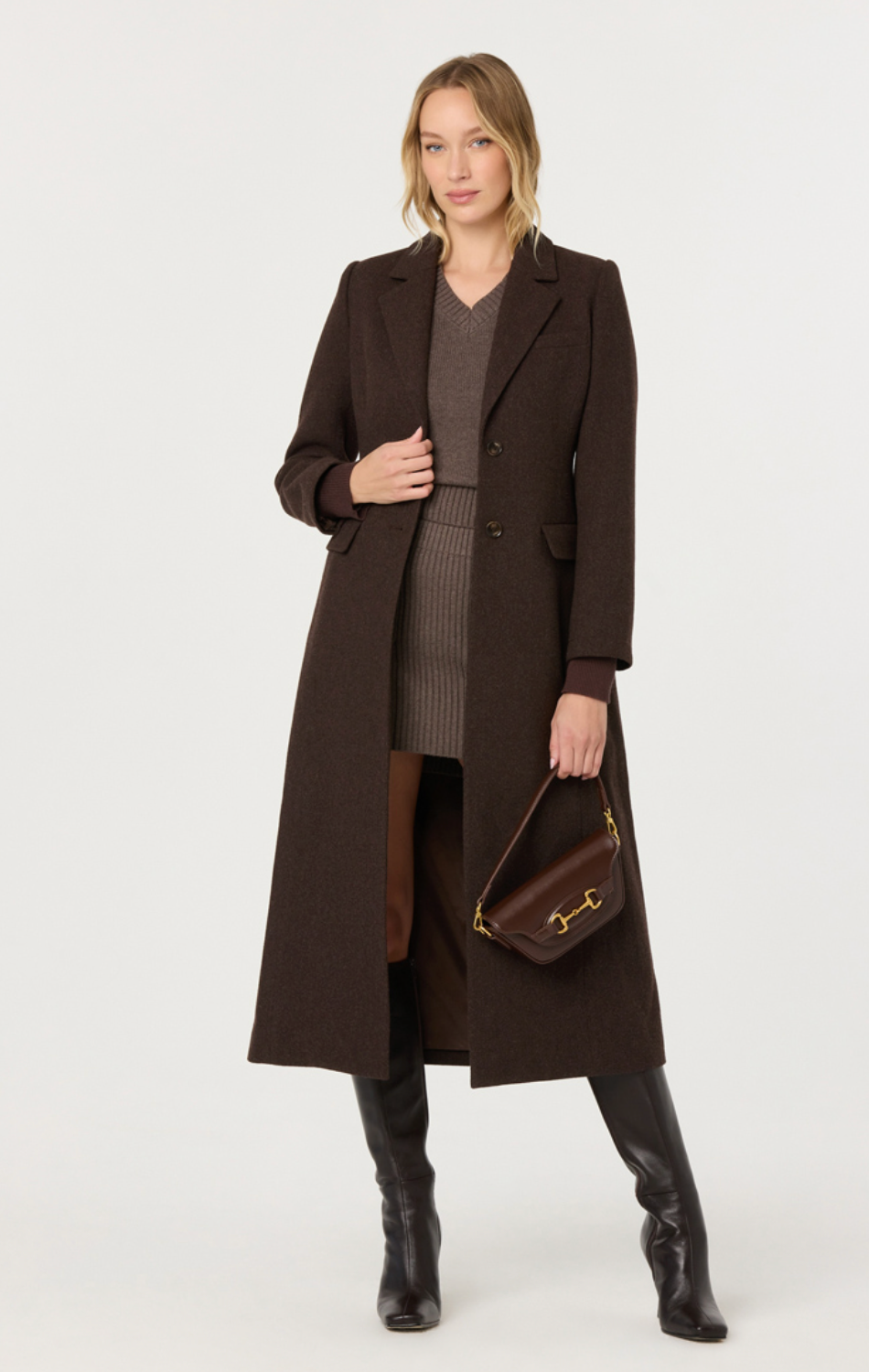 Melisse Coat in Brown