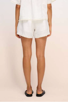 Hannah Shorts in White