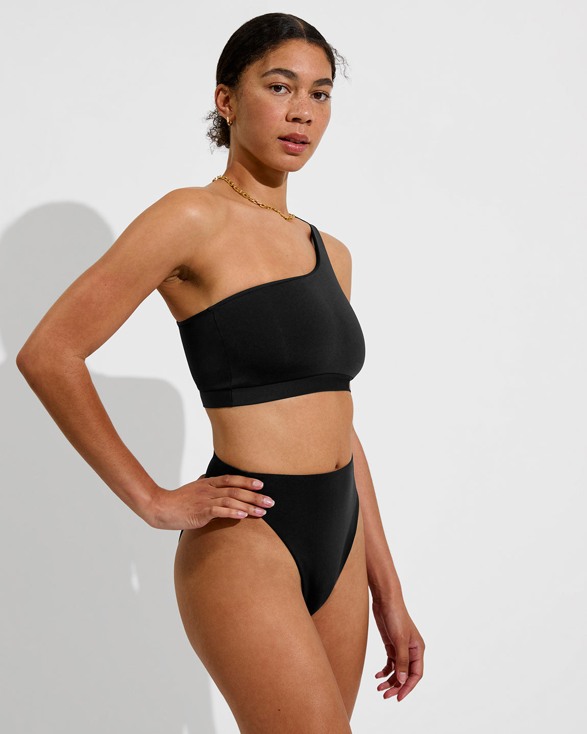 Super Hi Hi Bottom in Jet Black — view 3