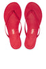 Solids Flip Flops - Red