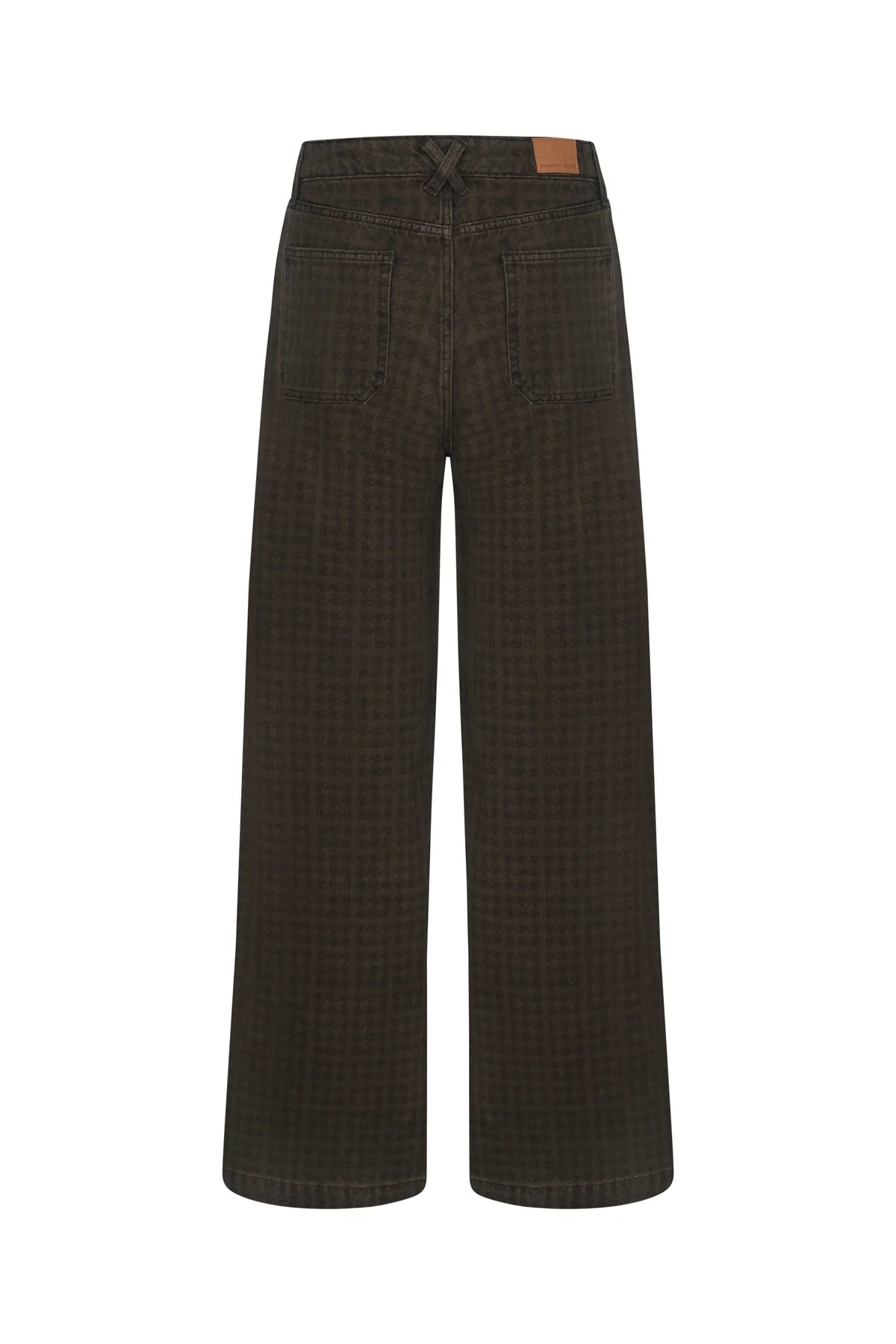 Bay Jean in Houndstooth Cacao