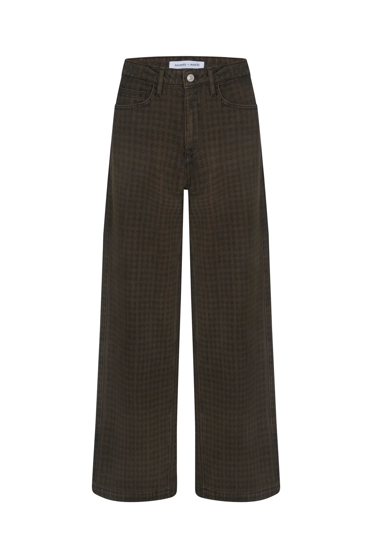Bay Jean in Houndstooth Cacao