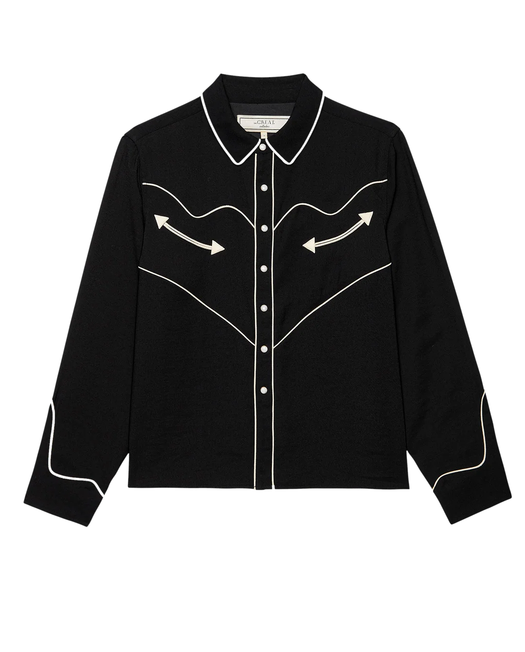 The Western Shirt in Black