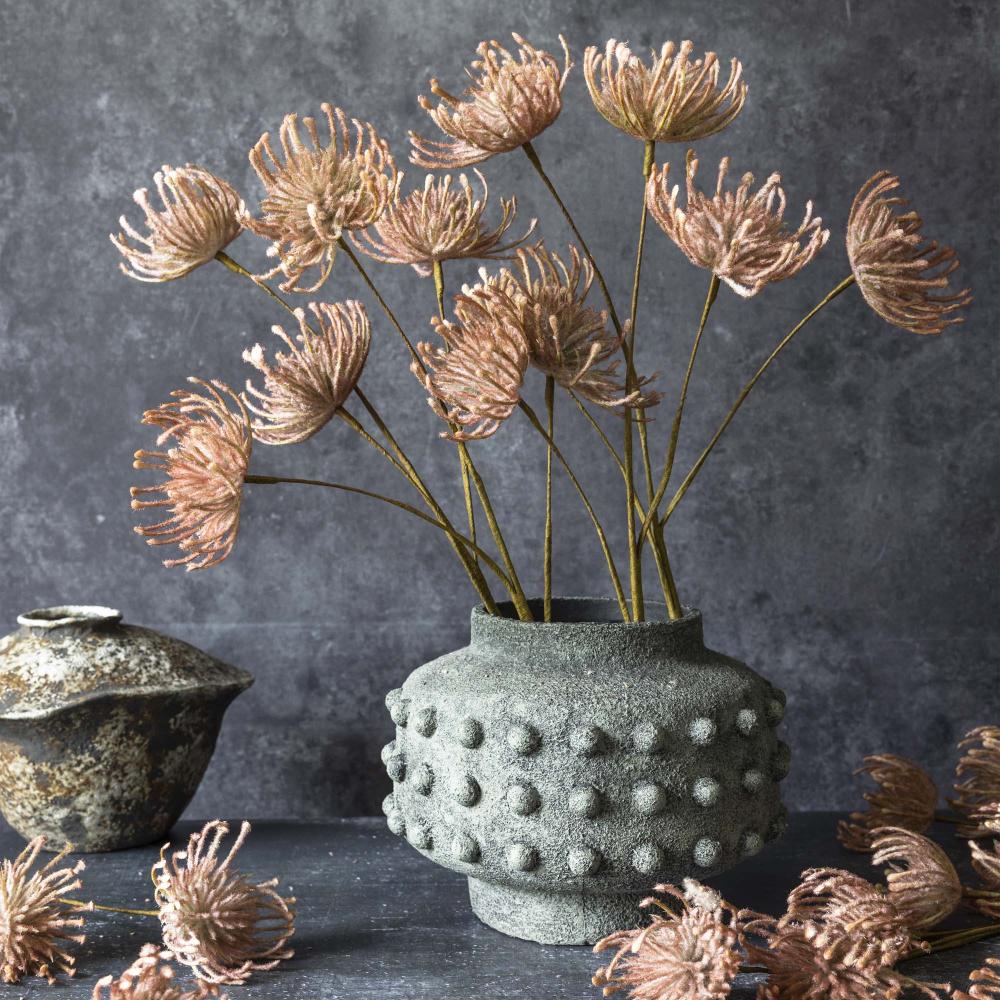 Artificial Leucospermum in Blush