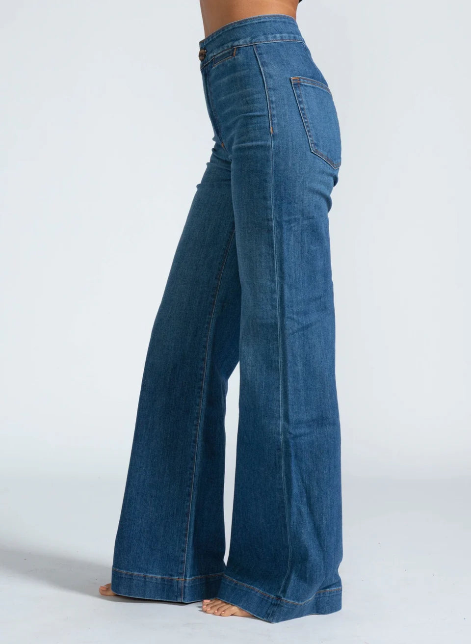 Brighton Wide Leg Jean — view 3