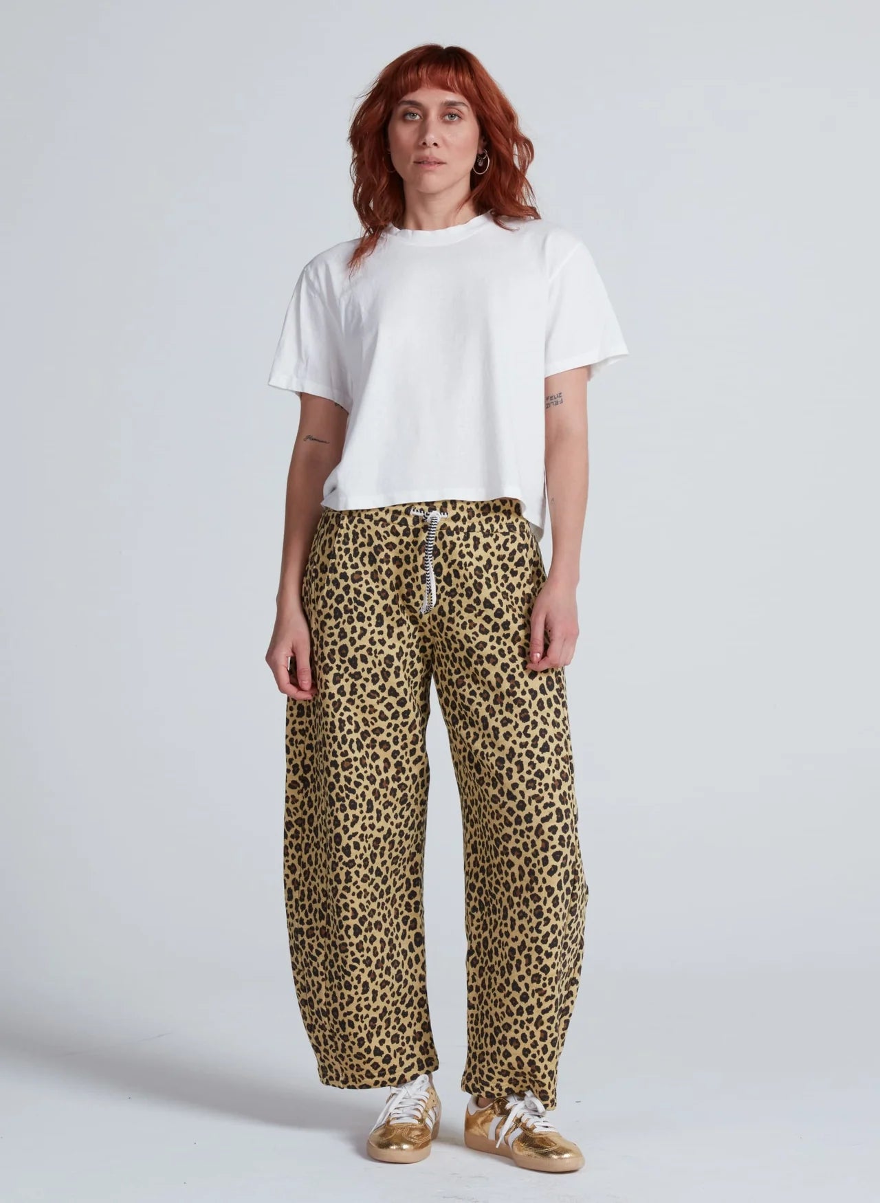 Cancun Sweatpant in Leopard