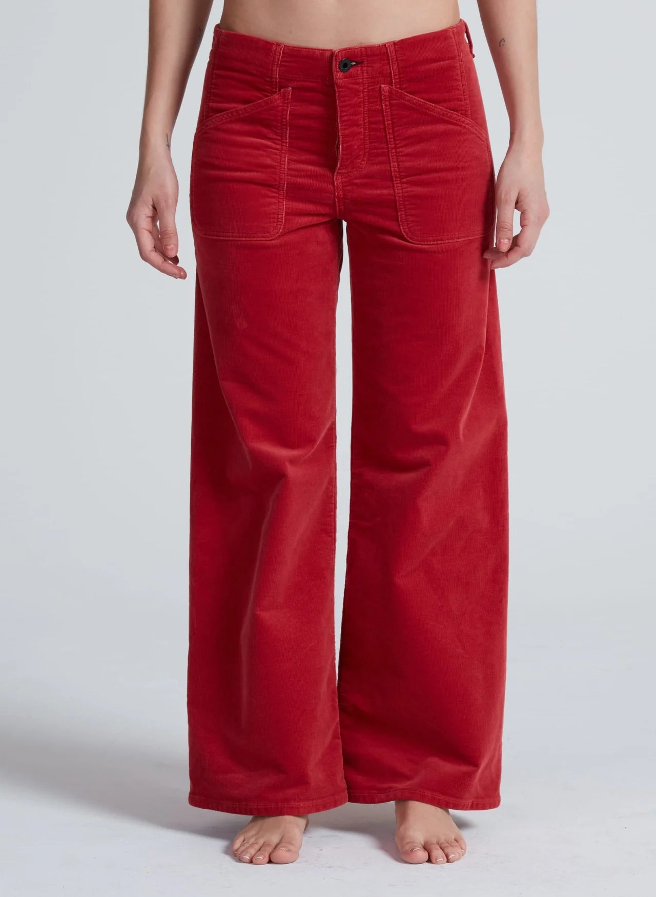 The Jam Cords in Vintage Red