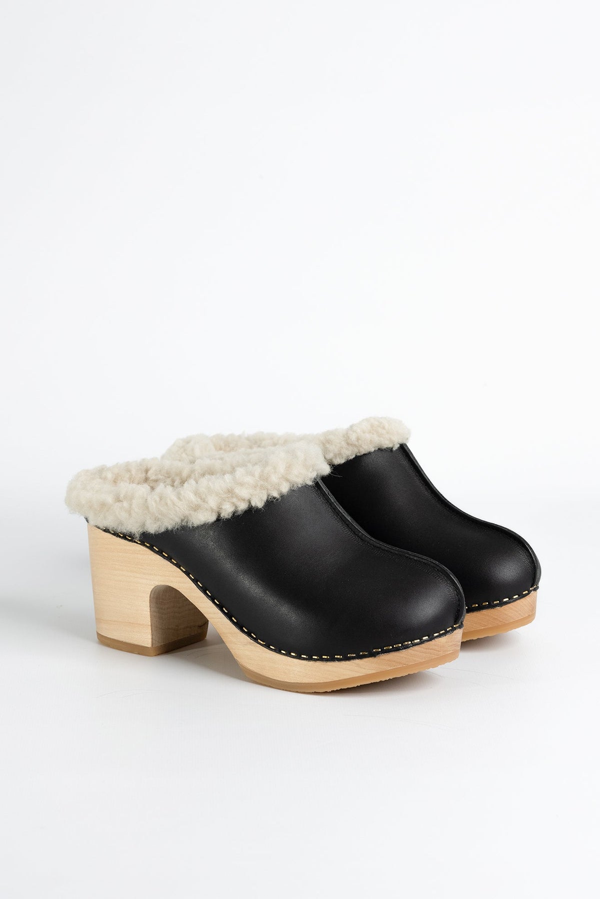 Ygloo Clogs in Black — view 2