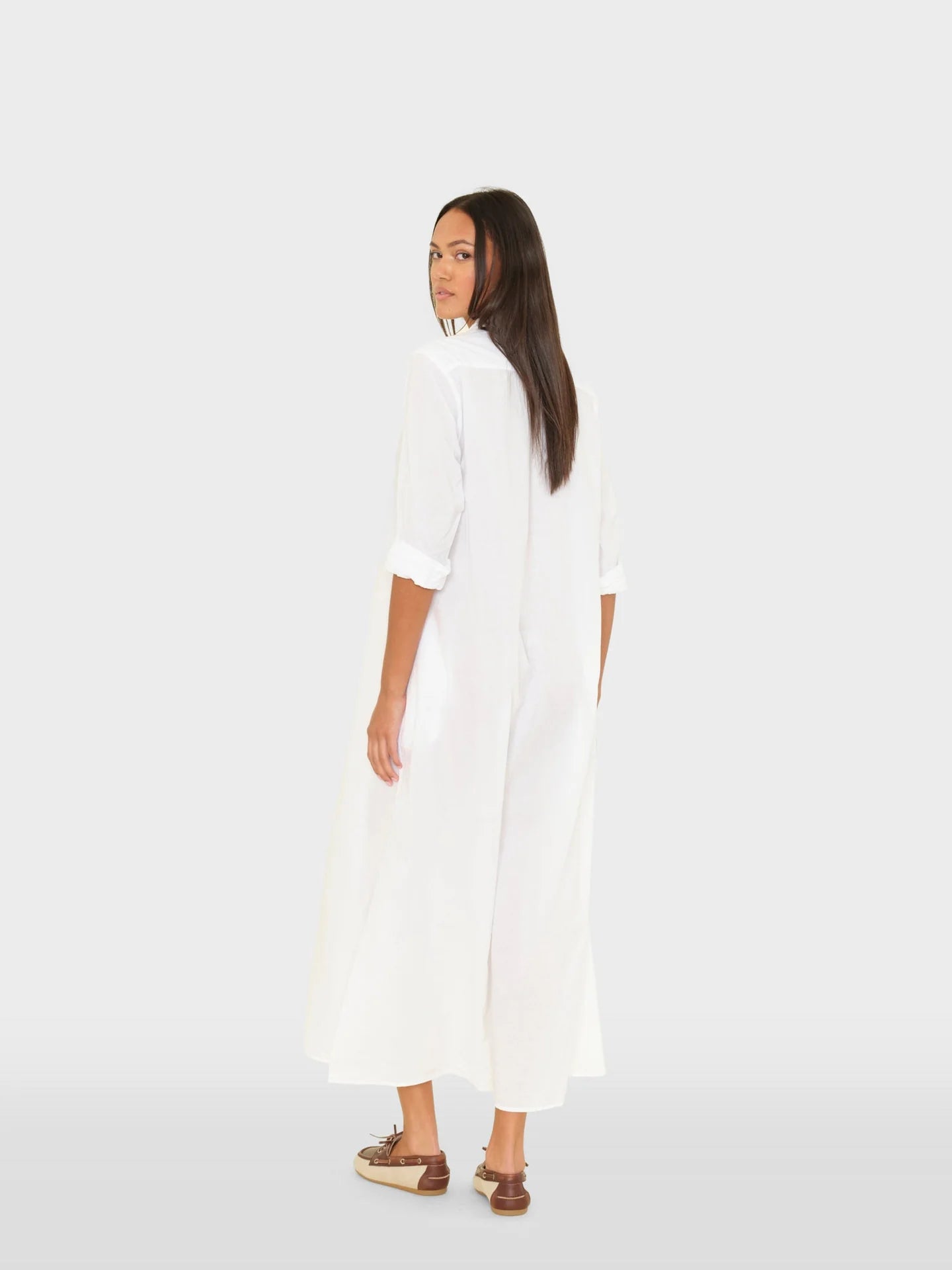 Boden Dress in White