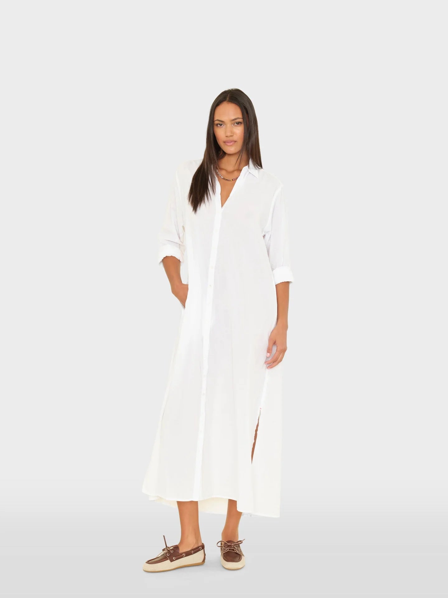 Boden Dress in White