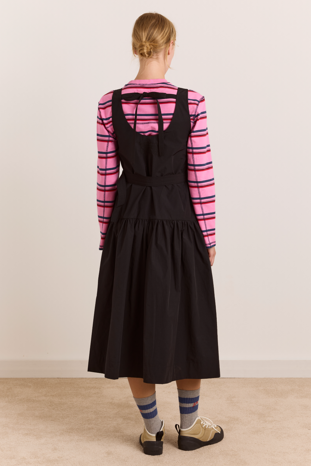Dallas Midi Dress in Black - view 6
