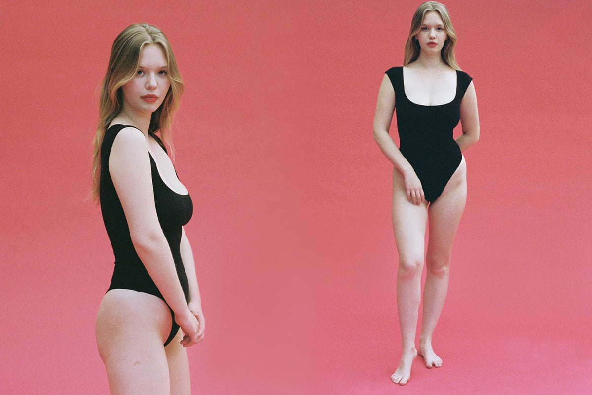 El Tigre Bodysuit in Black — view 5