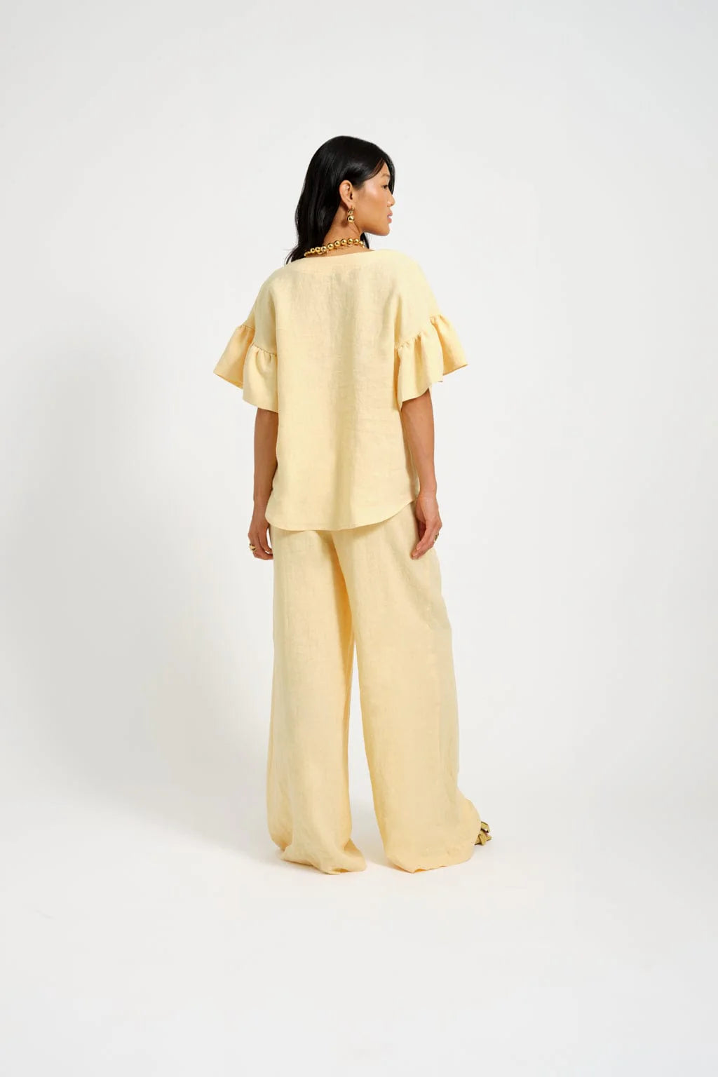 Dottie Blouse in Yellow