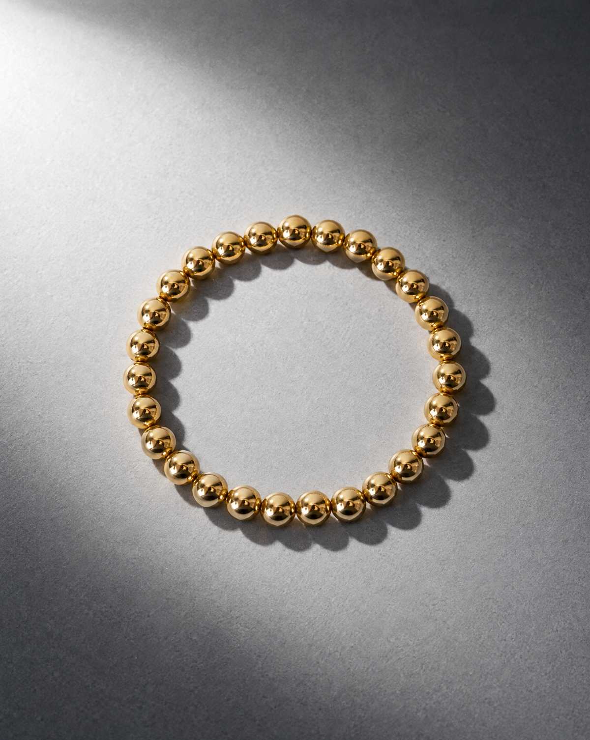 Gold Beaded Bracelet