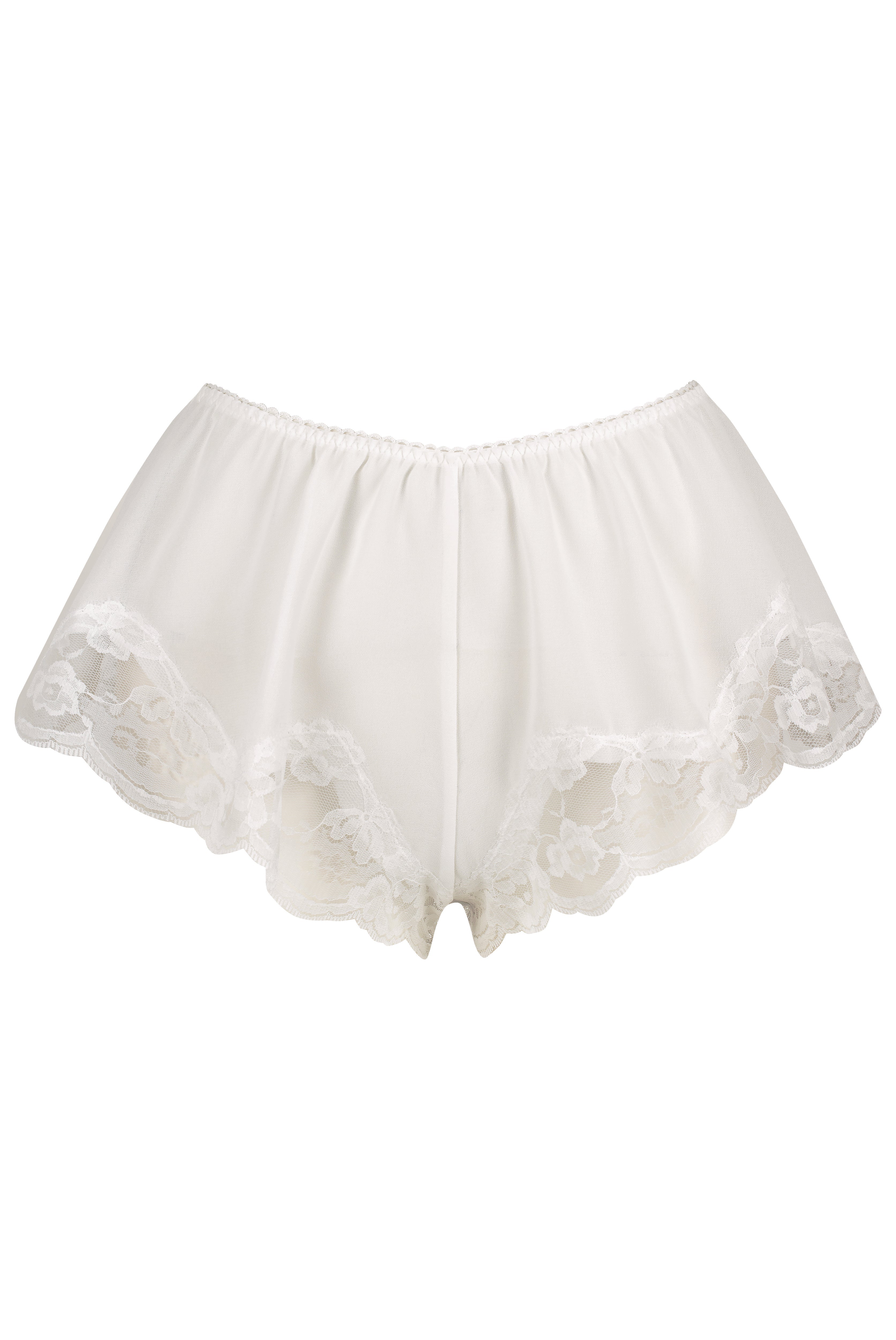 Kat the Label Hayden Short in Ivory - view 3