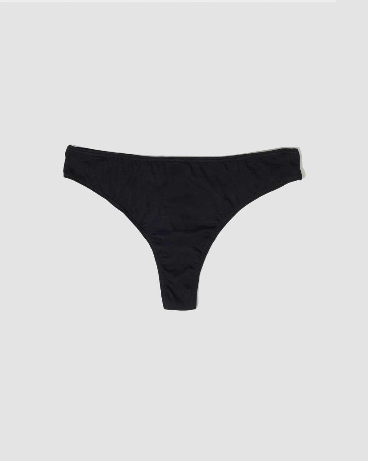 Cotton Thong in Midnight
