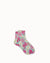Spring Socks in Pink Floral
