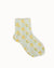 Spring Socks in Yellow Floral