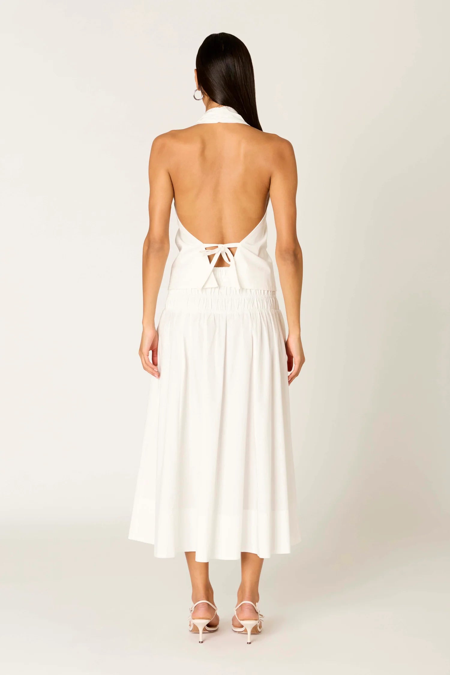 Stefano Skirt in White — view 3