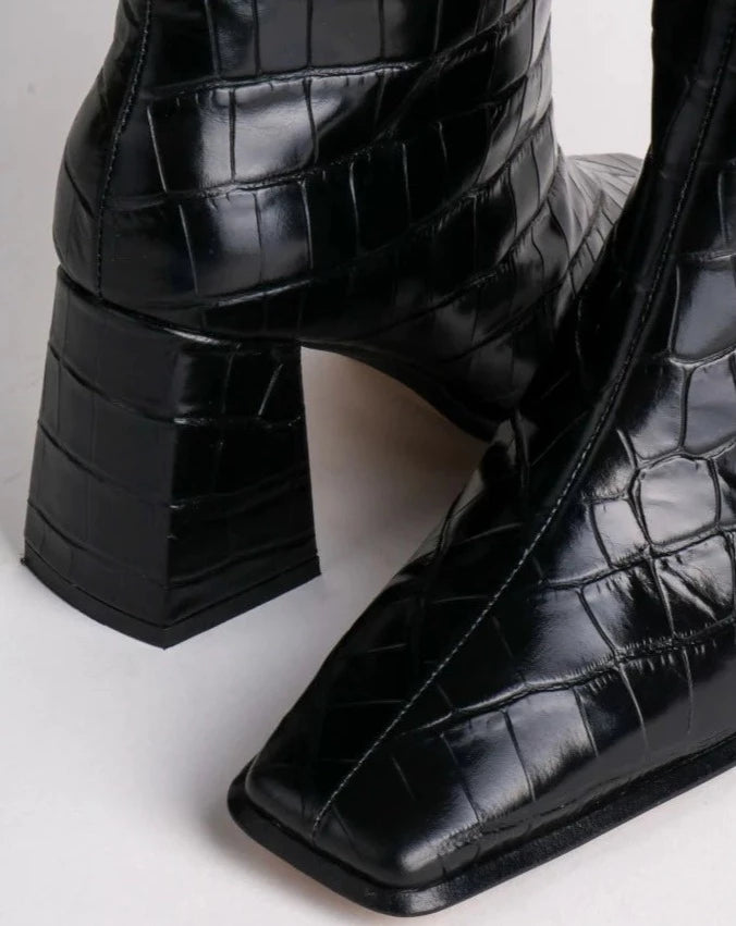 TGIF Boot in Black — view 4