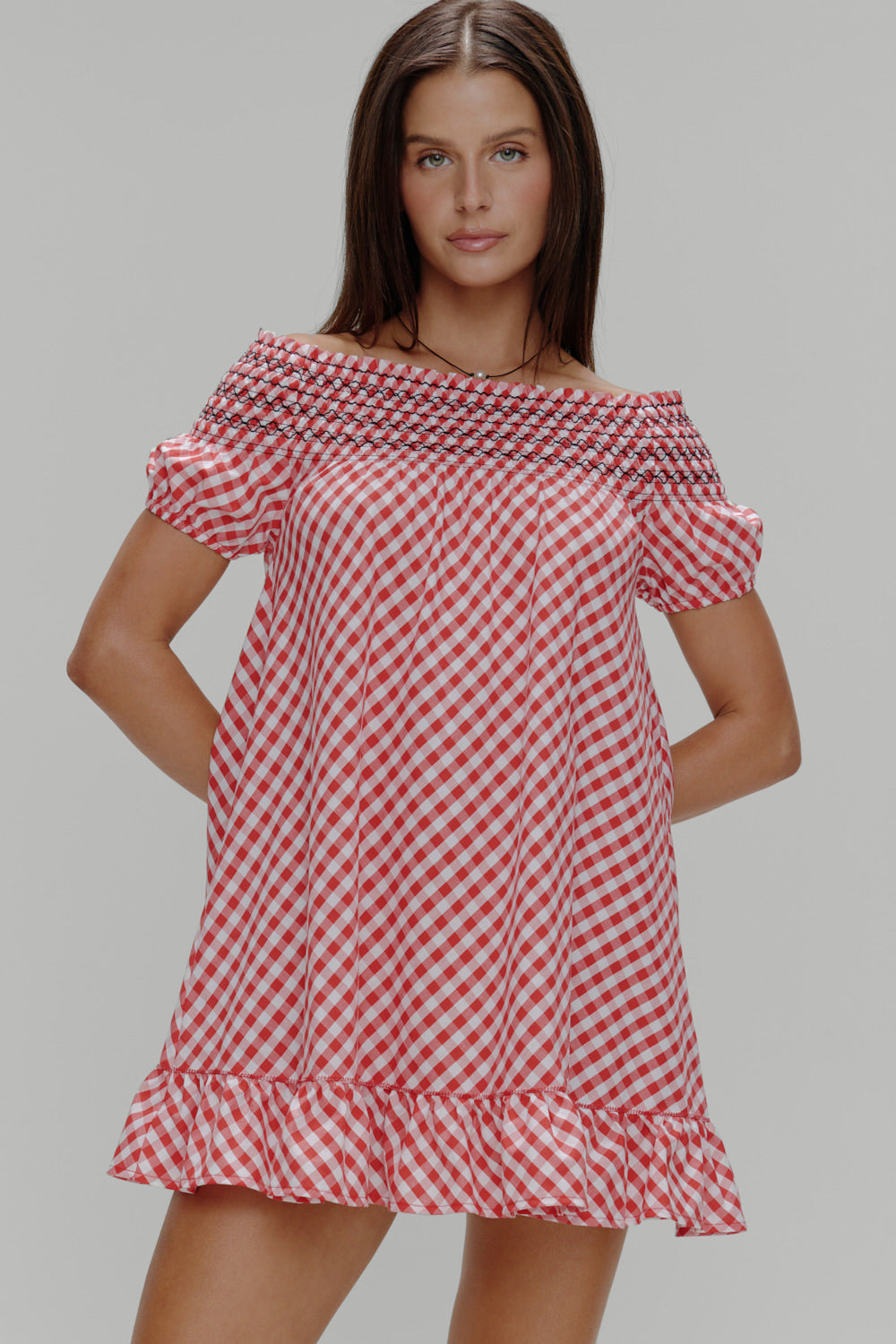 frankies mini dress Dear Neighbor | Ruby Poplin Mini Dress | Frankies Bikinis