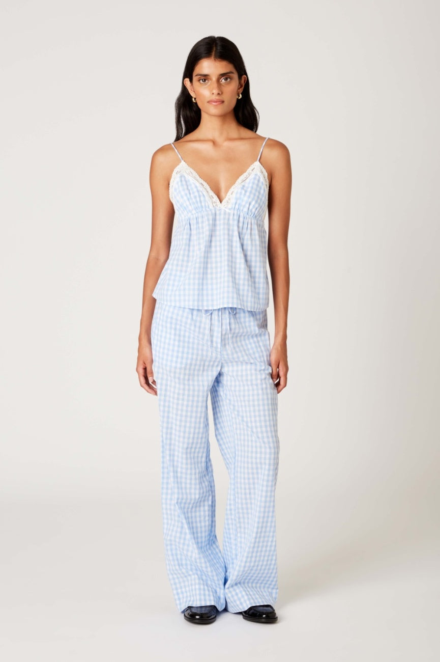 Kendra Top in Chambray