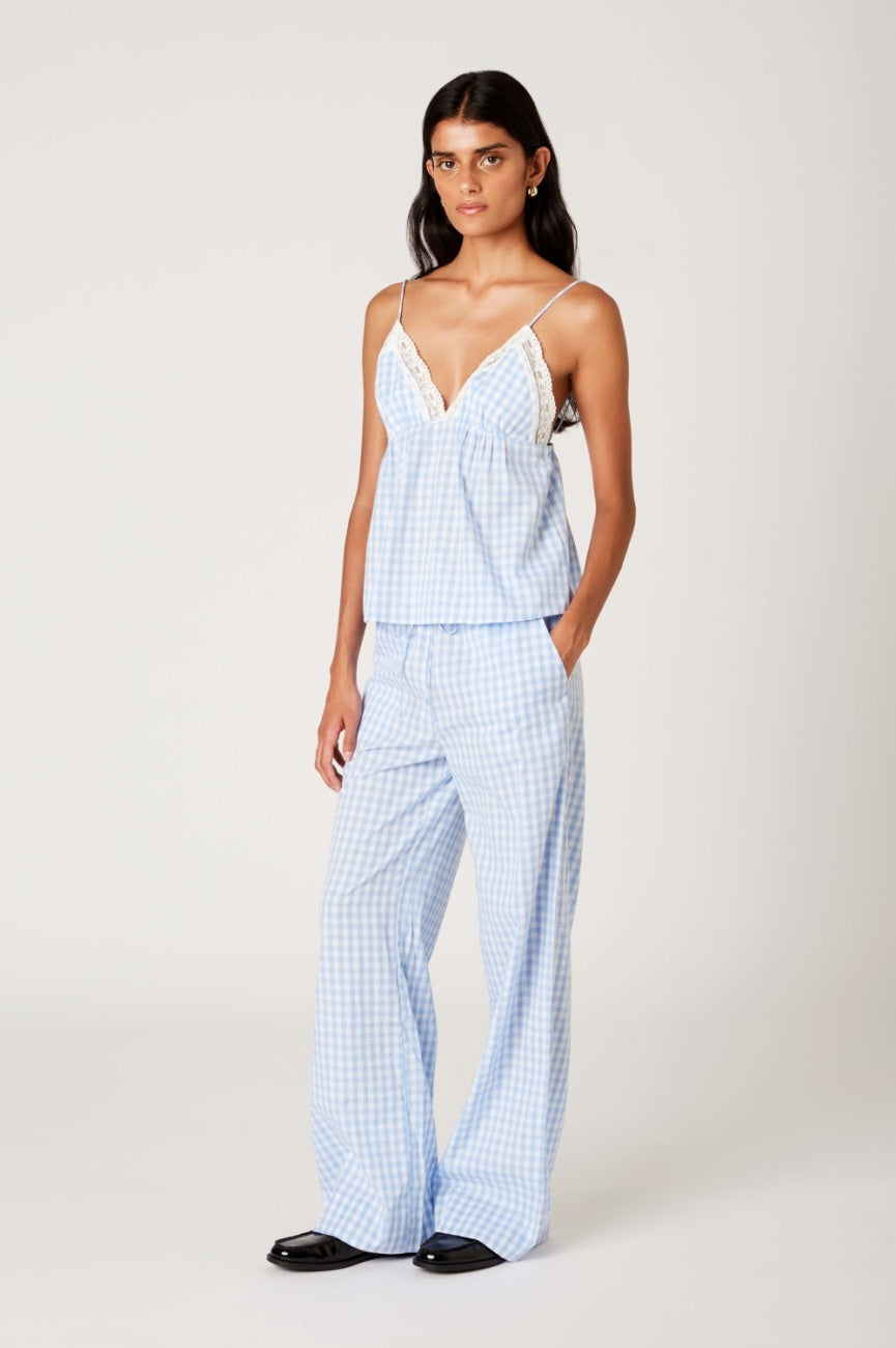Kendra Top in Chambray