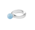 Bolita Ring in Pastel Blue