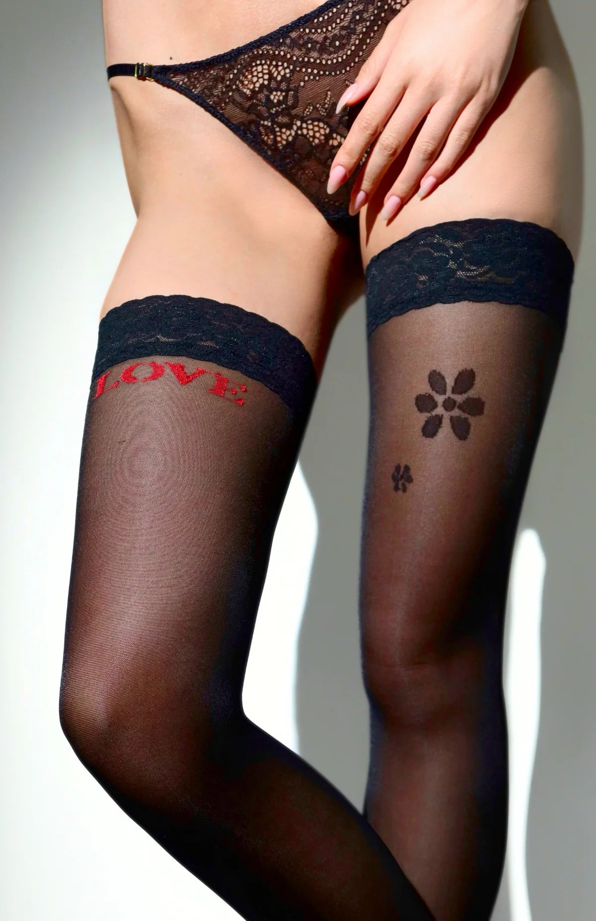 With Love Stay-Up Stockings
