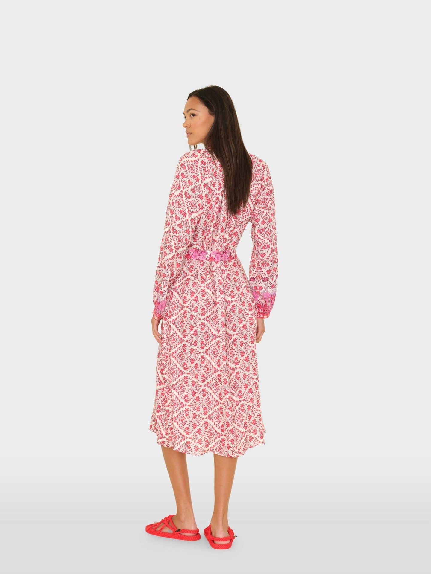 Nicola Dress in Crushberry