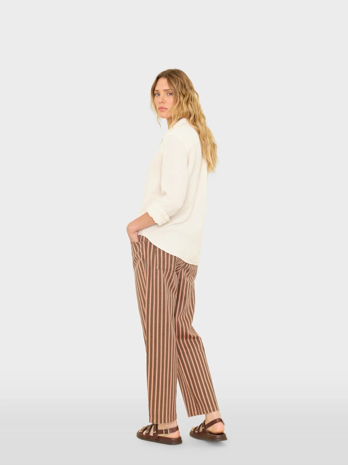 Baxter Pant in Canyon Rose