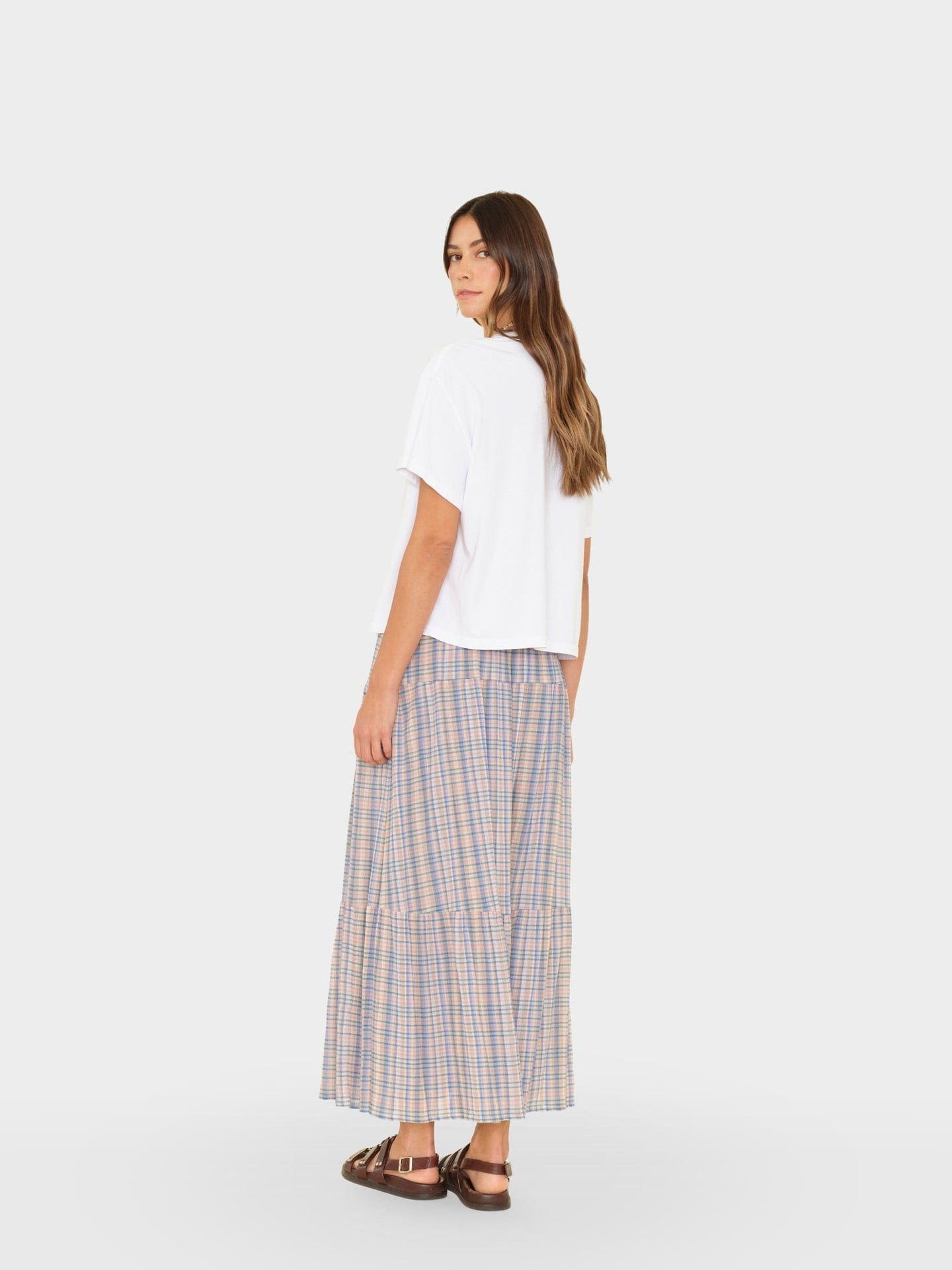 Alexia Skirt in Blue Bayou